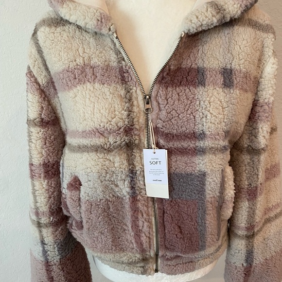 Reflex Teddy Jacket NWT - Picture 2 of 8